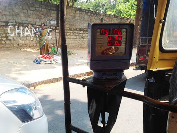  The official rickshaw fares are an issue that keeps cropping up in urban politics in India. 
