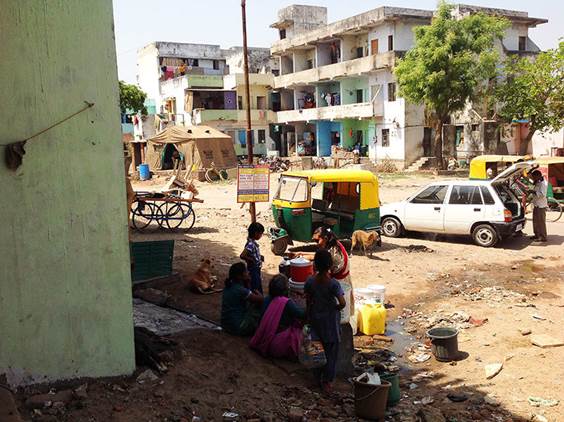  If you want to witness a complete absence of state in India, go to the slum of any city. 