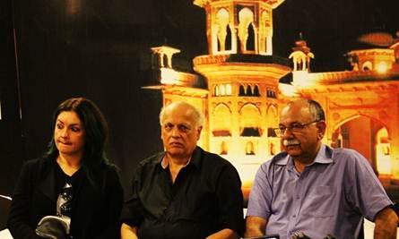 Description: Mahesh Bhatt would like to make films in Pakistan.— Photo by Zoya Anwer