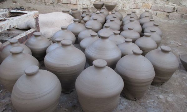 Description: Incomplete pots. — Photo by Hanif Samoon