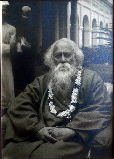 Tagore. Lahore. 1935. Pic Niranjan Singh Nakodari.JPG