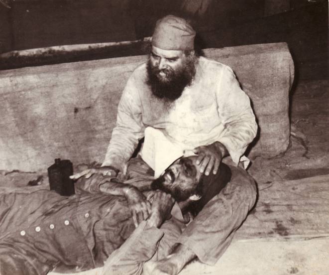 Gursharan Singh and unknown actor. Amritsar. c 1973.jpg