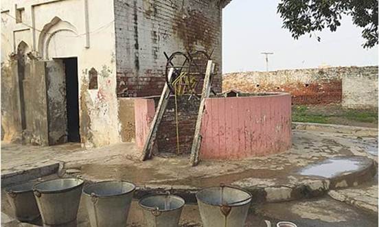 Description: Description: Puran’s Well outside Sialkot city.