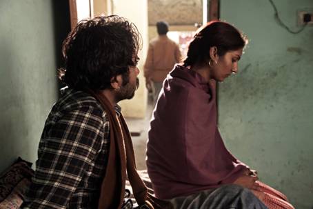 Emmanuel Singh and Kulwinder Kaur. Film Still. Anhey Gorhey. 2011. Dir Gurvinder Singh.jpg