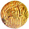 Gold token of Maharaja Ranjit Singh