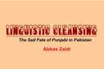 LINGUISTIC CLEANSING: The Sad Fate of Punjabi in Pakistan