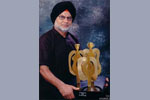 Shiv Singh, the Blackrobed Painter and Sculptor