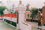 THE WAGAH BORDER